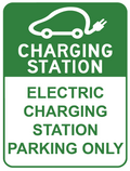 EV Charging Station Sign
