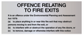 NSW Fire Offence Plate Sign