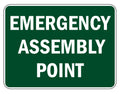 Emergency Assembly Point Sign