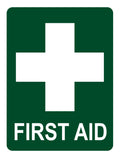 First Aid Safety Sign